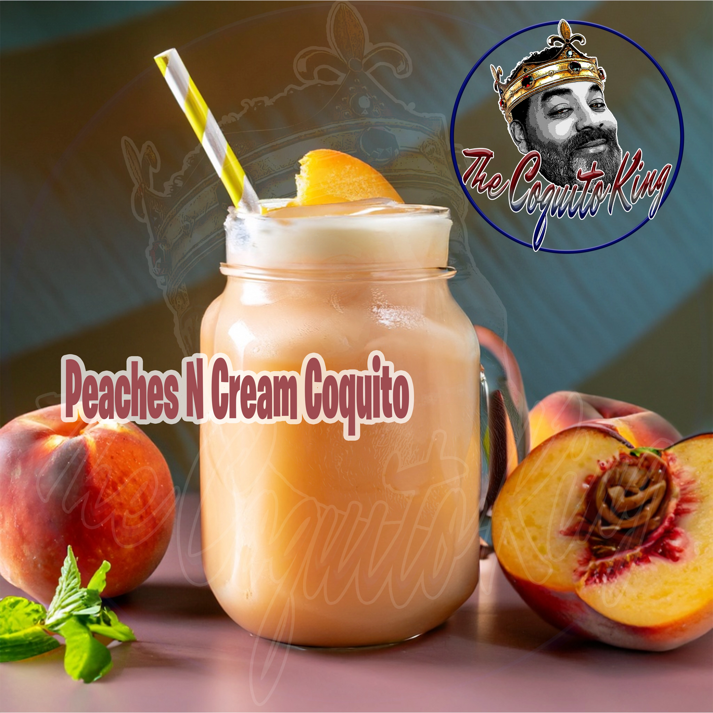 Peaches N Cream Coquito Recipe