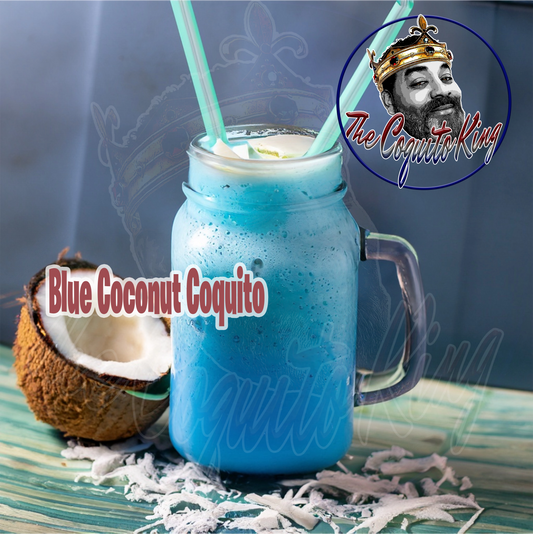 Blue Coconut Coquito Recipe
