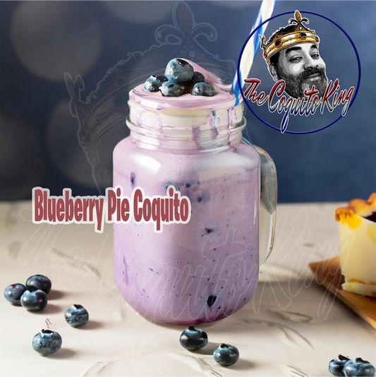 Blueberry Pie Coquito Recipe
