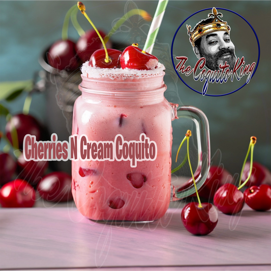 Cherries N Cream Coquito Recipe