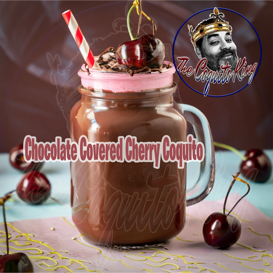 Chocolate Covered Cherry Coquito Recipe