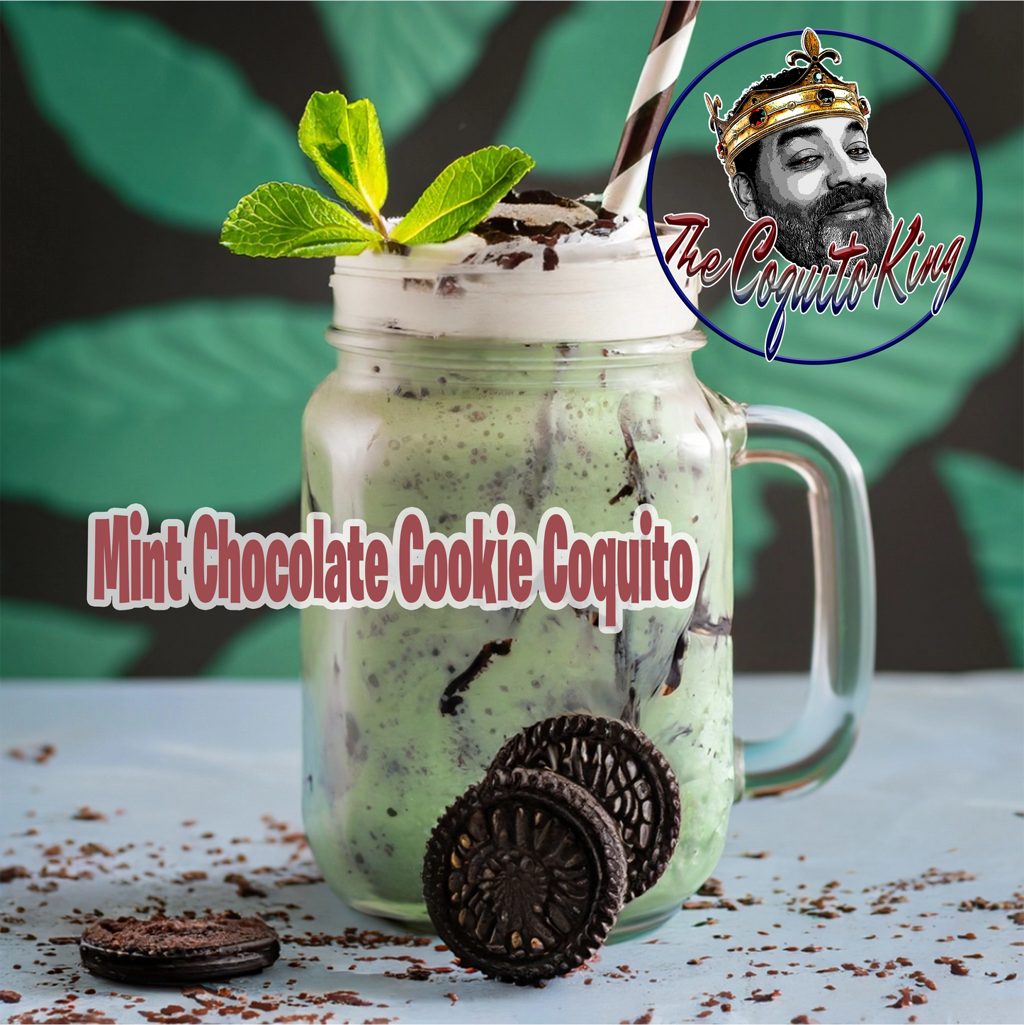Mint Chocolate Cookie Coquito Recipe