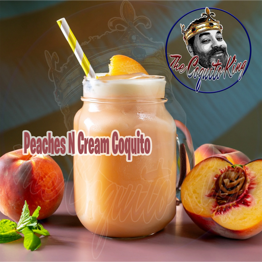 Peaches N Cream Coquito Recipe