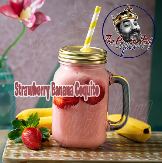 Strawberry Banana Coquito Recipe